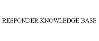 RESPONDER KNOWLEDGE BASE