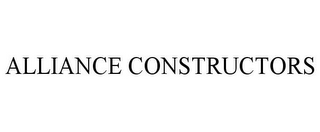 ALLIANCE CONSTRUCTORS