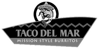 TACO DEL MAR MISSION STYLE BURRITOS