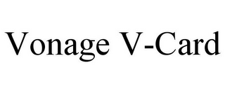 VONAGE V-CARD