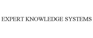 EXPERT KNOWLEDGE SYSTEMS