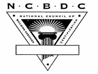 N · C · B · D · C NATIONAL COUNCIL OF · BUILDING DESIGNER · CERTIFICATION