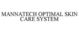 MANNATECH OPTIMAL SKIN CARE SYSTEM