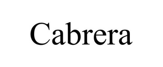 CABRERA