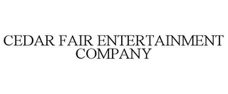 CEDAR FAIR ENTERTAINMENT COMPANY