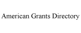 AMERICAN GRANTS DIRECTORY