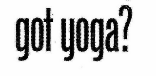 GOT YOGA?