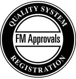 FM APPROVALS QUALITY SYSTEM REGISTRATION