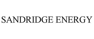 SANDRIDGE ENERGY