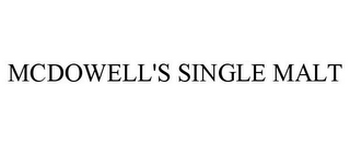 MCDOWELL'S SINGLE MALT