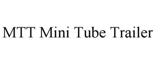 MTT MINI TUBE TRAILER