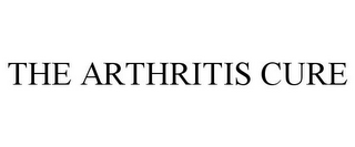 THE ARTHRITIS CURE