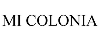MI COLONIA