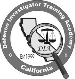 DEFENSE INVESTIGATOR TRAINING ACADEMY DIA EST. 1999