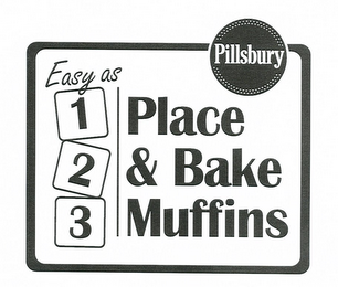 PILLSBURY EASY AS 123 PLACE & BAKE MUFFINS