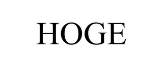 HOGE