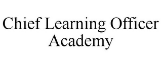 CHIEF LEARNING OFFICER ACADEMY