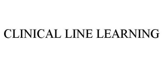 CLINICAL LINE LEARNING