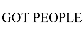 GOT PEOPLE