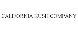 CALIFORNIA KUSH COMPANY