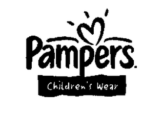 PAMPERS. CHILDREN'S WEAR