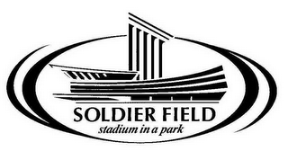 SOLDIER FIELD STADIUM IN A PARK