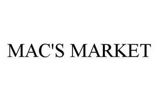 MAC'S MARKET