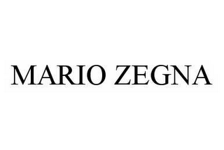 MARIO ZEGNA