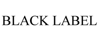 BLACK LABEL