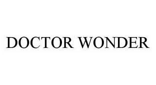 DOCTOR WONDER