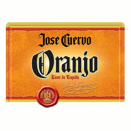 JOSE CUERVO ORANJO LICOR DE TEQUILA JOSE CUERVO FABRICA LA ROJENA TEQUILA