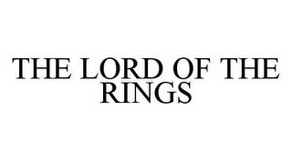 THE LORD OF THE RINGS