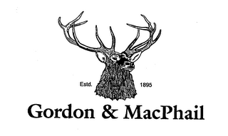 GORDON & MACPHAIL ESTD. 1895