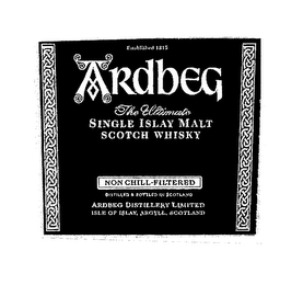 ARDBERG THE ULTIMATE SINGLE ISLAY MALT SCOTCH WHISKY