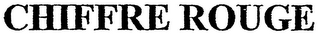 CHIFFRE ROUGE