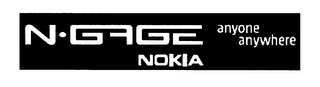 N.GAGE NOKIA ANYONE ANYWHERE