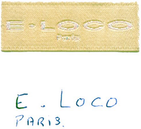 E.LOCO PARIS