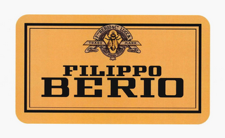 FILIPPO BERIO