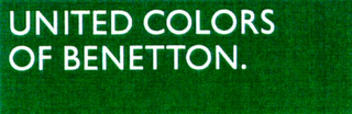 UNITED COLORS OF BENETTON.