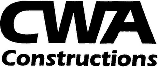 CWA CONSTRUCTIONS