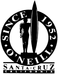 O'NEILL SINCE 1952 SANTA CRUZ CALIFORNIA