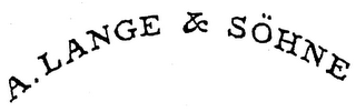 A.  LANGE & SÖHNE