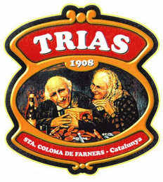 TRIAS 1908 STA. COLOMA DE FARNERS - CATALUNYA