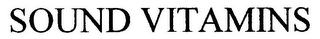 SOUND VITAMINS