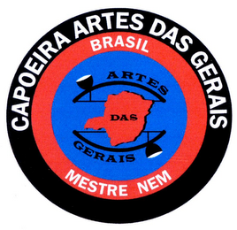 CAPOEIRA ARTES DAS GERAIS BRASIL MESTRE NEM