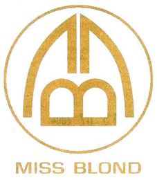 MB MISS BLOND