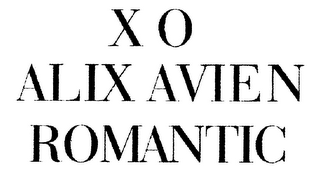 XO ALIX AVIEN ROMANTIC