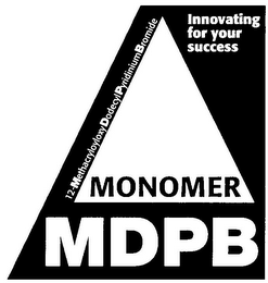 INNOVATING FOR YOUR SUCCESS 12-METHACRYLOYLOXYDODECYLPYRIDINIUMBROMIDE MONOMER MDPB