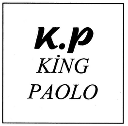 K.P KING PAOLO