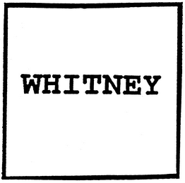 WHITNEY